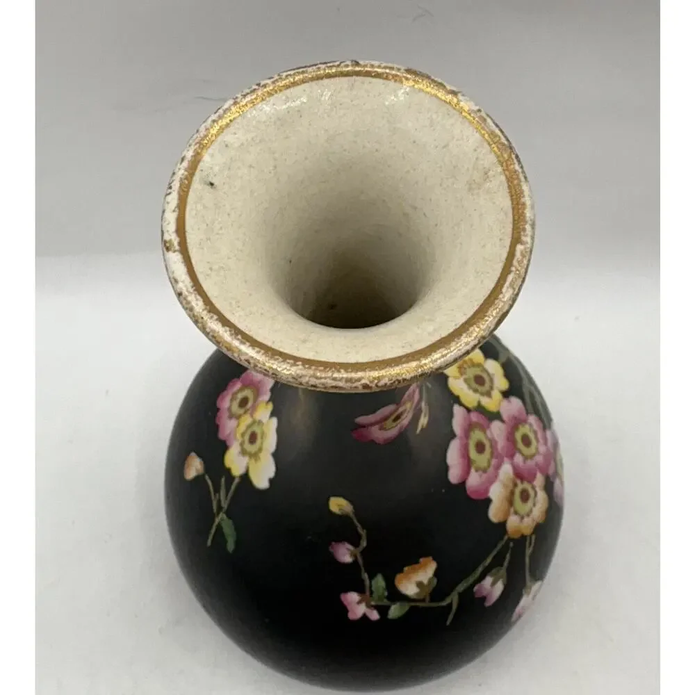 Antique Royal Sydney Ware W Lowe Hand Painted‎ Floral Vase
